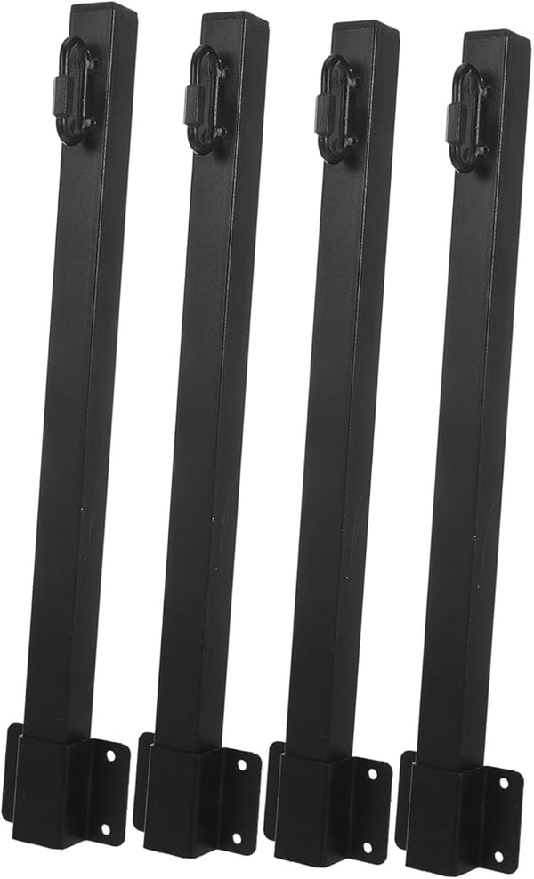 4pcs Outdoor String Light Holder Support Poles Hanging Rods for Gardens Patios and Bird Feeders Easy Installation | Lumora