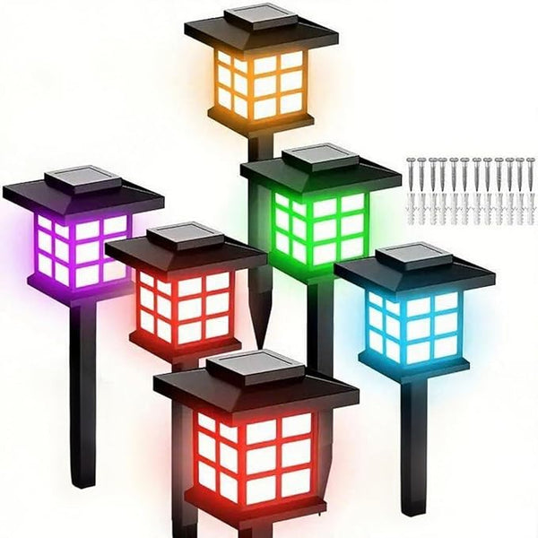 Solar Outdoor Lights,LED Solar Lights Outdoor Waterproof, Solar Walkway Lights Maintain 10 Hours of Lighting for | Lumora