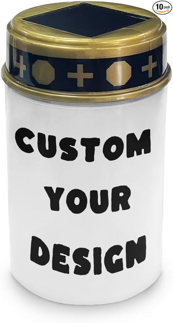 HUGS IDEA Personalized Grave Lights for Cemetery Custom Cemetery Lights for Dog Cat Graves - Garden Figurine Light | Lumora