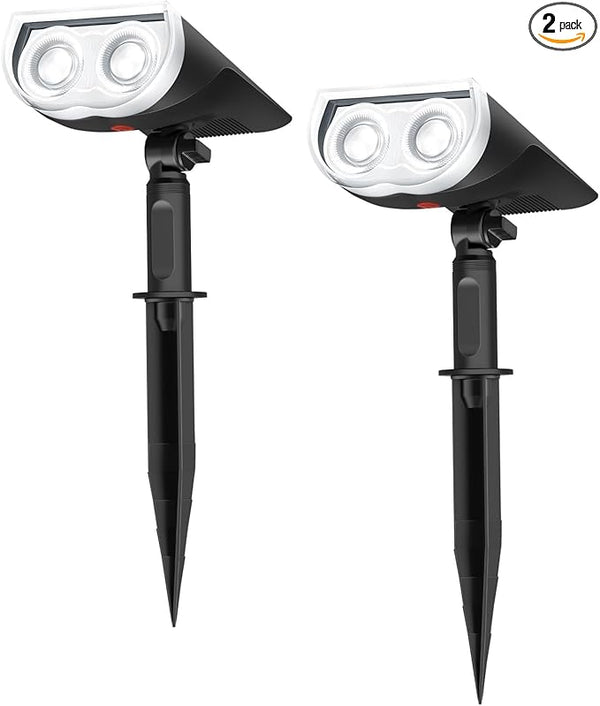 Linkind Solar Lights Outdoor StarRayS, Bright Solar Spot Lights Outdoor, IP67 Waterproof Spotlights for Garden Yard | Lumora