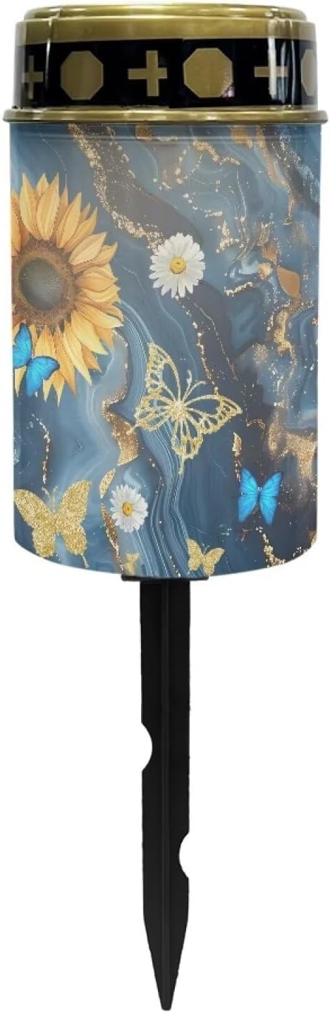 Solar Pathway Lights Outdoo, Solar Path Lights Outdoor,Sunflower Waterproof Solar Garden Lights Solar Powered | Lumora