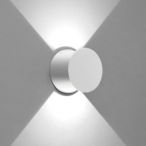 Kawell 8W Modern LED Wall Sconce Light Up Down Waterproof Outdoor Wall Lamp Indoor Hardwired for Bedroom Bathroom | Lumora