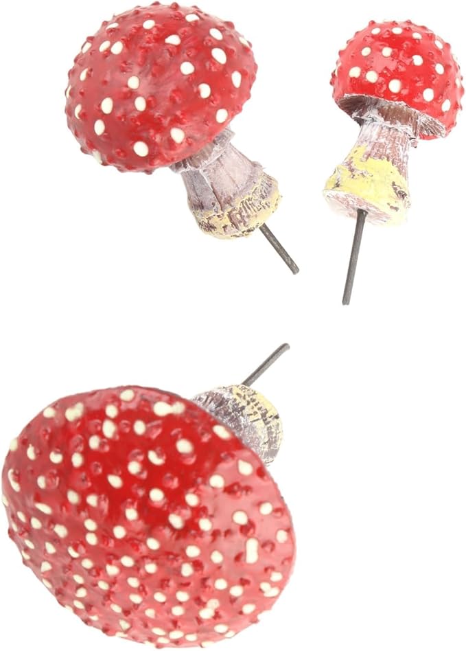 Mushroom Lights Solar Garden Decor, Solar Powered Lasting Mushrooms Stake Lightings for Garden Pathway Landscape Yard Decorations Outdoor