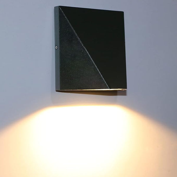12W LED Outdoor External Wall Sconces Door Gate Light Waterproof Fixture lamp Black Warm White | Lumora