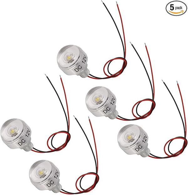 5PCS LED In Ground Well Light, DC 12V 1W Mini Landscape Well Lights, Embedded Spotlight, LED - Outdoor Path Light | Lumora