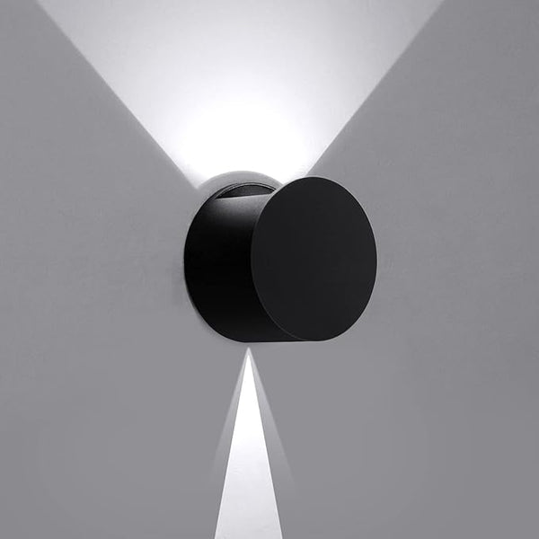 Kawell 8W Modern LED Wall Sconce Light Up Down Waterproof Outdoor Wall Lamp Indoor Hardwired for Bedroom Bathroom | Lumora