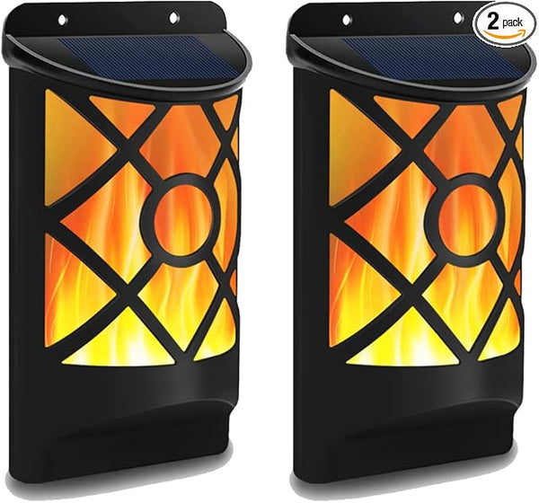 Aityvert Solar Flame Lights Outdoor, Waterproof Flickering Flame Solar Light Dark Sensor Auto On/Off 66 LED Solar | Lumora