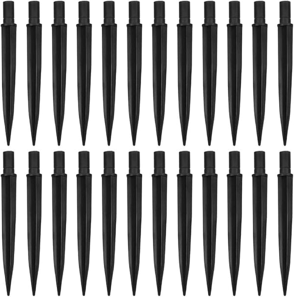 24pcs Metal Solar Light Stakes Replacement Ground Spikes for Outdoor Solar Pathway Lights Weather-Resistant and | Lumora
