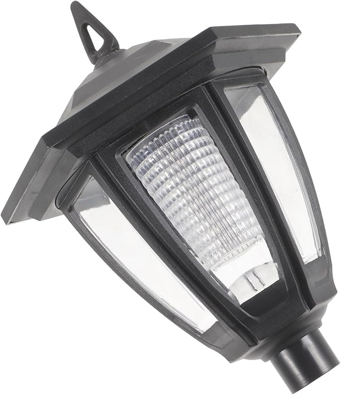Totority LED Garden Path Lights Outdoor Vintage European Style for Patios Lawns and Walkways Solar Powered Decorative Lights Adjustable Brightness