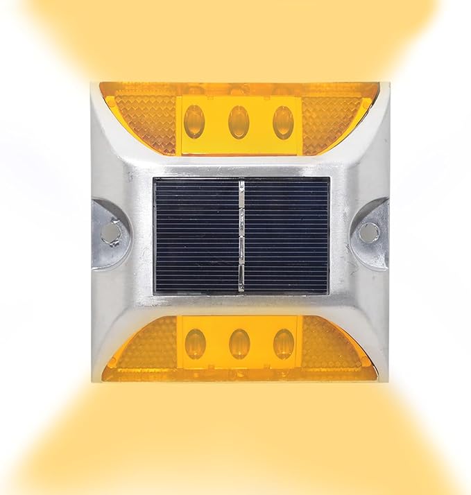 Solar Pathway Lights | LED Garden Pathway Lighting | LED Solar Powered Driveway - Outdoor Security Flood Light | Lumora