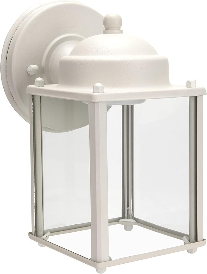 LIT-PaTH Outdoor LED Wall Lantern, Wall Sconce Porch Lighting Fixture, 3000K Warm White, 9.5W 800 Lumen, Aluminum | Lumora