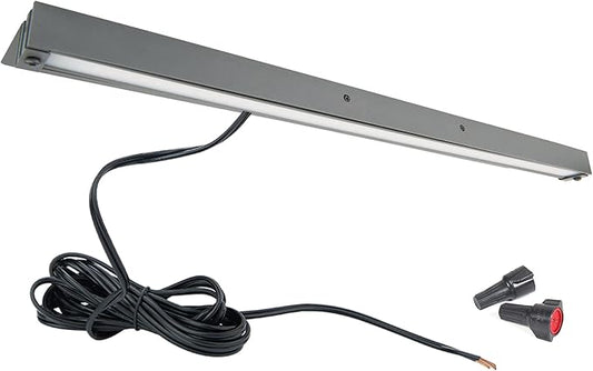 WAC Landscape Lighting, Hardscape 18in LED 12V Strip Light with Quick Release and 2-CCT 2700K-3000K in Graphite