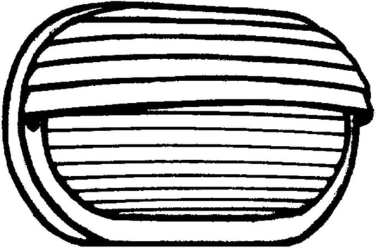 Progress Lighting 1-Light UV Stabilized Ribbed Frosted Polycarbonate Shade Modern Outdoor 10-1/2" Wall or Ceiling Light, Bulkheads Collection, Outdoor, P5706-30, White