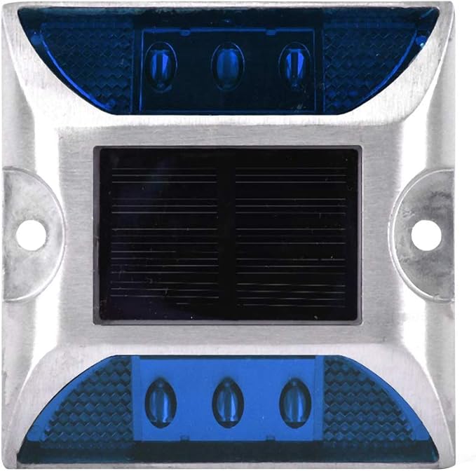 2 Pack Solar Deck Lights LED Driveway Lights for Step Sidewalk Stair Boat Garden Ground Pathway Yard | Lumora