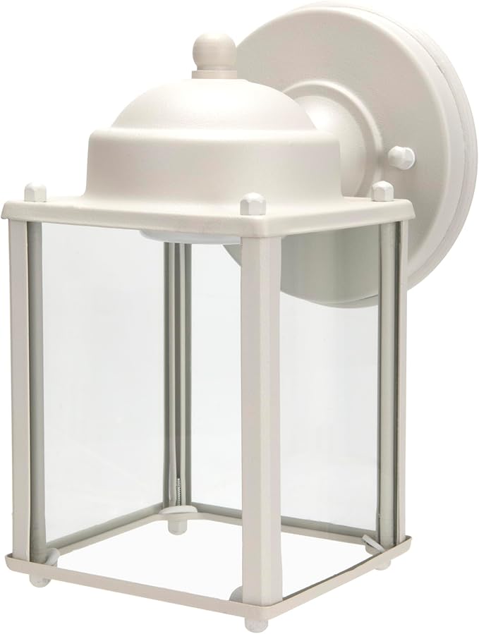 LIT-PaTH Outdoor LED Wall Lantern, Wall Sconce as Porch Lighting Fixture, 5000K Daylight White, 9.5W 800 Lumen | Lumora