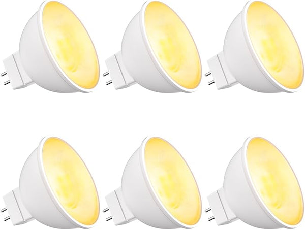 MR16 LED Bulb, Outdoor Landscape MR16 Light Bulbs, 5W Gu5.3 Bi-pin Base 12V Low Voltage LED Spotlights Warm White | Lumora