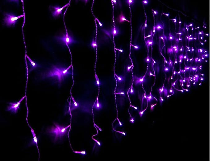 Lainin 3.5M/11ft 96 LED Linkable Fairy Curtain String Light with 8 Modes Control for | Lumora
