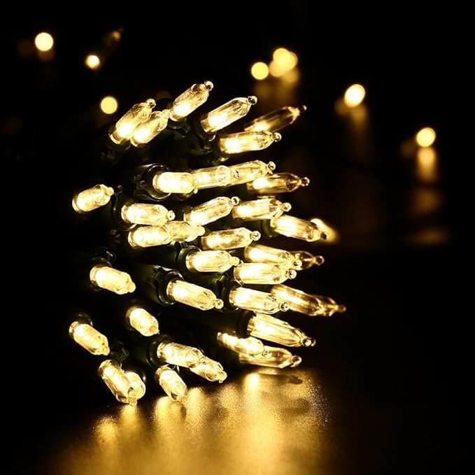 Brizled Color Changing Christmas Lights, 33ft 100 LED Christmas Lights Connectable, 12 Modes Warm White & Multicolored Xmas Light with Remote, Dimmable Xmas Tree Light for Indoor Outdoor Decor