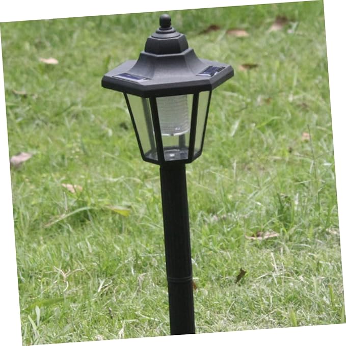 2pcs Solar Powered Led Pathway Lights Outdoor Garden Solar Lights for Lawn and Patio Easy to Install Weatherproof Design