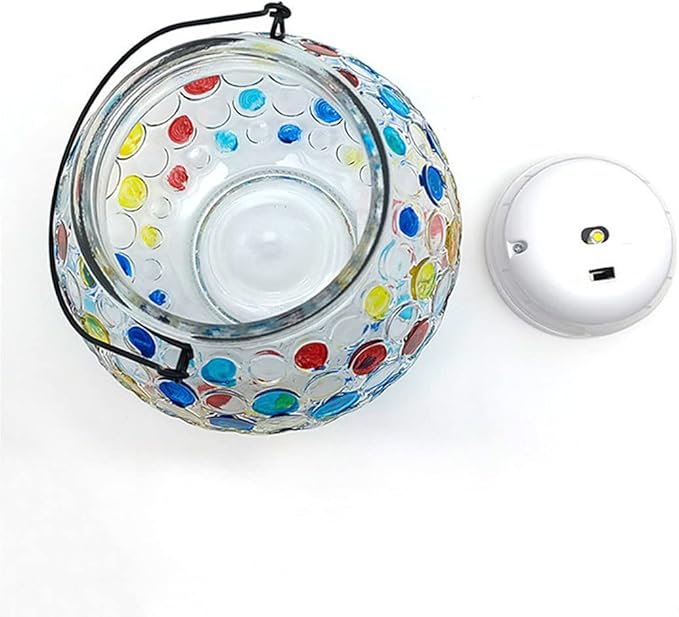Garden Solar Lights Multi-Color Changing LED Flower Stake Light Decorative Landscape Lawn Yard Outdoor Lights Lamp Body Diameter 15mm/6inch Height 14cm/5.5inch