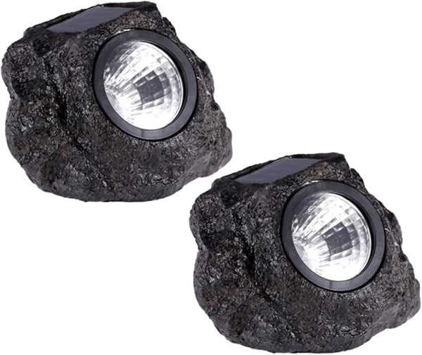 2pcs Led Disk Light Solar Landscape Lighting Soalr Ground Solar Step Light Solar Pathway Light Exterior Solar | Lumora