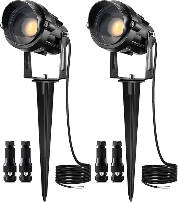 Low Voltage Landscape Lights with Connectors Outdoor: 7W 700LM LED Landscape Lighting for Tree Garden Yard Pathway | Lumora