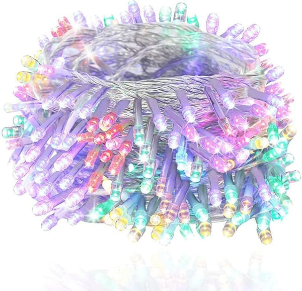 FULLBELL Easter Lights 66 Feets 200 LED Easter Decorations Memory Indoor Outdoor Fairy Lights Easter Decor Lights | Lumora