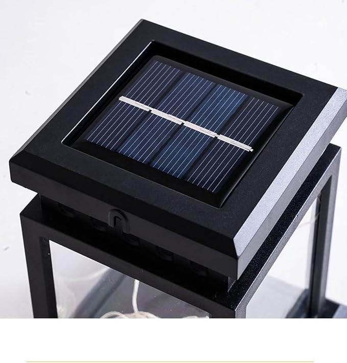 Ulalaza 2PCS Garden Solar Lights Multi-Color Changing LED Flower Stake Light Decorative Landscape Lawn Yard Outdoor Lights About 90*90*165mm/4 *4*6.5inch. Warm White and Colored