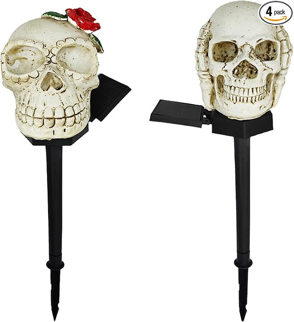 Skeleton LED Solar Light - Spooky Halloween Decoration for Garden, Yard Path, Yard Waterproof Outdoor Solar Light | Lumora