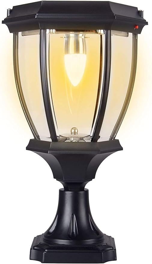 Kendal Solar Post Lights Outdoor, Waterproof Fence Solar Powered Pillar LED Light, Solar Deck Post Lights | Lumora