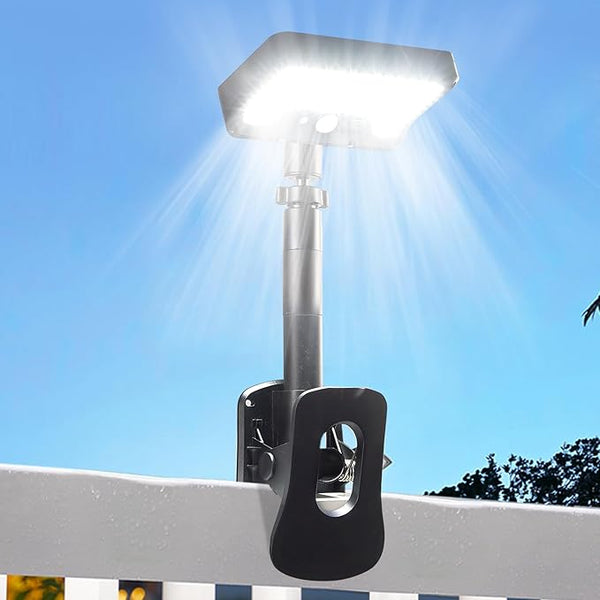 Clip On Solar Lights Outdoor, Motion Sensor Outdoor Lights, 92 LEDs 600LM Solar Fence Lights Outdoor | Lumora