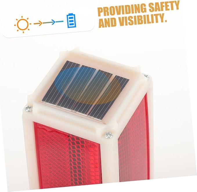 Outdoor Solar Light Road Reflector for Driveway Weatherproof Solar Lights Driveway Marker Solar Garden Lights Outdoor Red