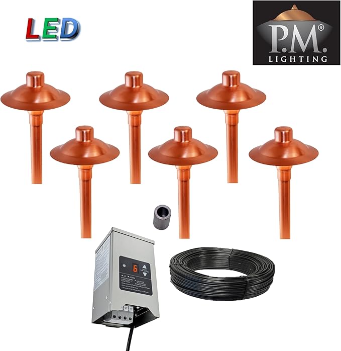 CS6100P-LED Professional Series 6-Light Landscape Lighting System