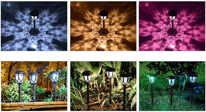 Milisten Solar Lawn Ground Plug Light Outdoor Garden LED Solar Pathway Light for Patio Yard | Lumora