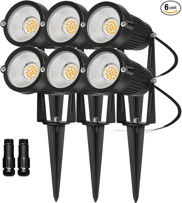 Low Voltage Landscape Lights Outdoor: 7W 700LM LED Landscape Lighting with Connectors for Tree Garden Yard Pathway | Lumora