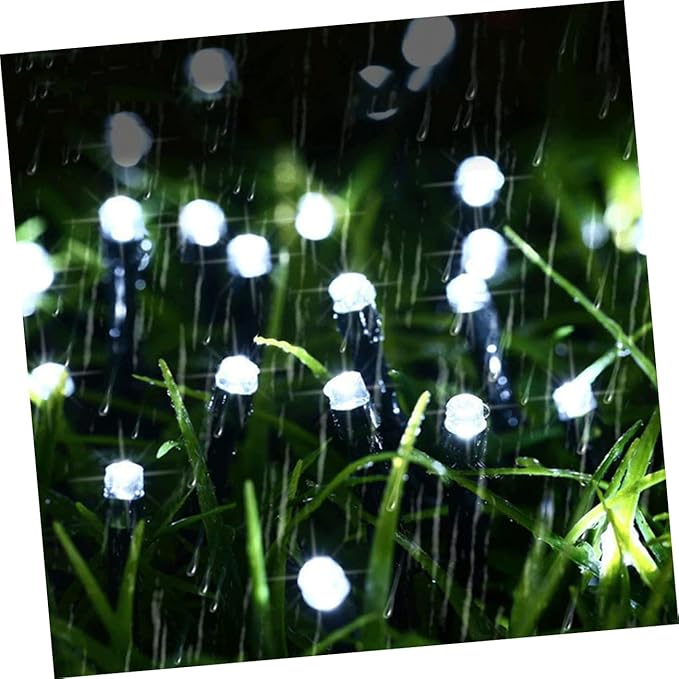 Solar Powered LED String Lights Beads Colors Decorative Outdoor Garden Patio Lawn Lighting for Festive Parties | Lumora