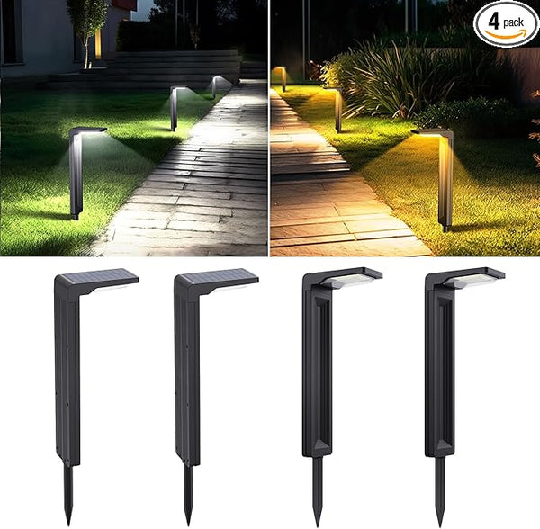 Sunvivo Solar Pathway Lights,2 Modes(Cold White/Warm White),Bright Solar Path Lights Outdoor Waterproof,Perfect | Lumora