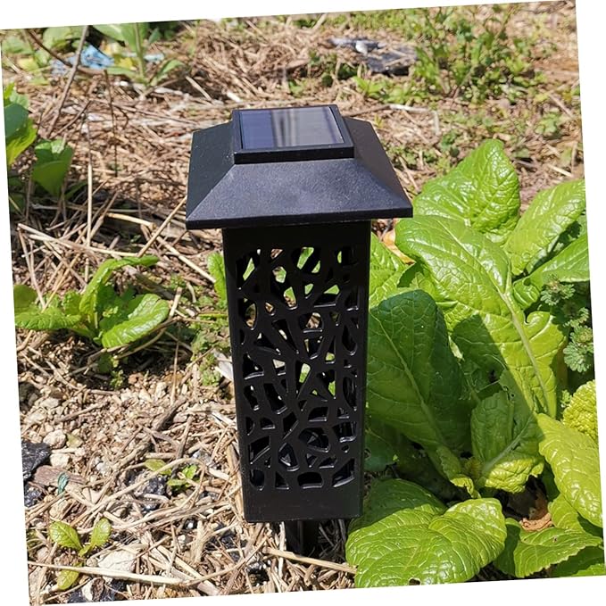 ARTIBETTER Unique Solar Pathway Lights 6 Pack Waterproof Ground Plug Garden Lamps for Yard Deck Fence Event Decor Weatherproof