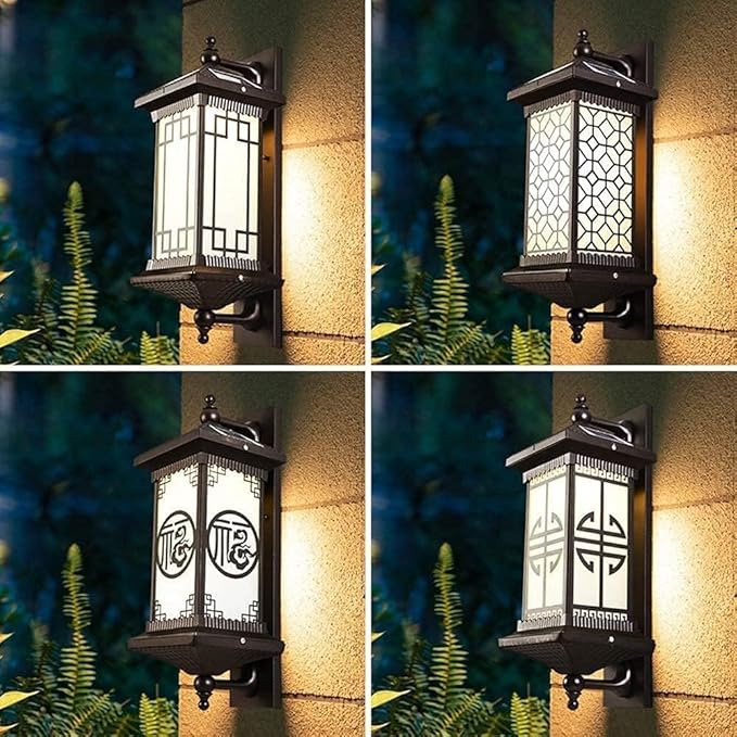 BTZHY Outdoor Lamp Post Light Victoria Large Outdoor Wall Light 58 cm V-intage Wall Mount Lamp Waterproof Exterior | Lumora