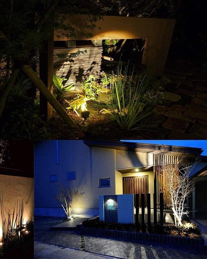 20W LED Landscape Lighting Outdoor Spotlight 120V AC Waterproof Yard Spot Lights Outdoor with Stake for Tree Flag | Lumora