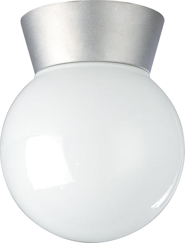 Nuvo Lighting SF77/152 Utility Fixture Die Cast Aluminum Durable Outdoor Close to Ceiling Porch and Patio Light | Lumora