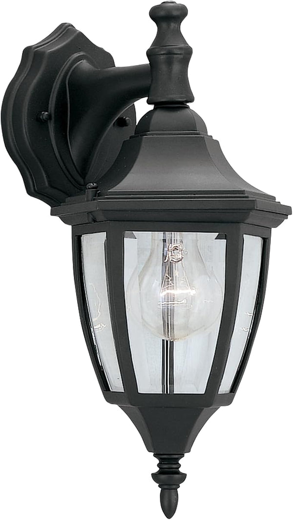Designers Fountain Waterbury Outdoor Light Fixture, 14.25 Inch Exterior Wall Lantern Sconce for Front Door, Patio | Lumora