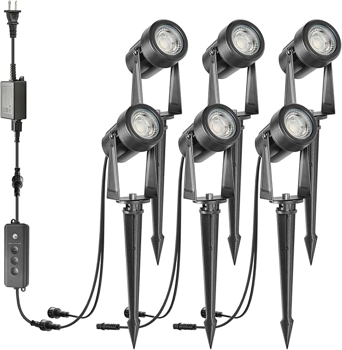 SUNTHIN Low Voltage Warm White Landscape Spotlights Single Replacement