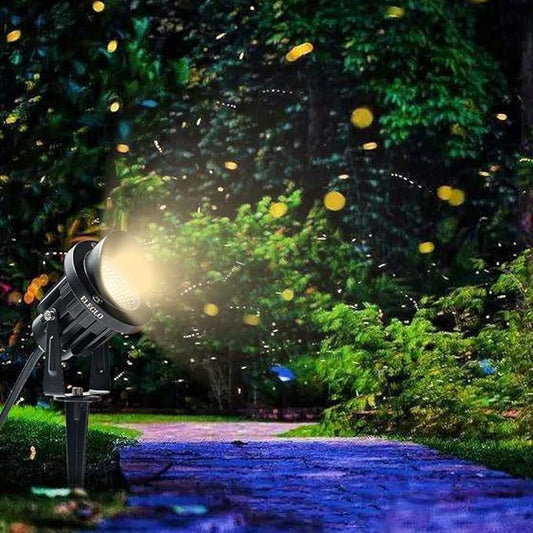 LED Low Voltage Landscape Lighting,12V~24V AC/DC Landscape Lights for Outdoor Landscape Spotlight,IP65 Waterproof Garden Yard,Path,Step,Patio Light (12, Watts)