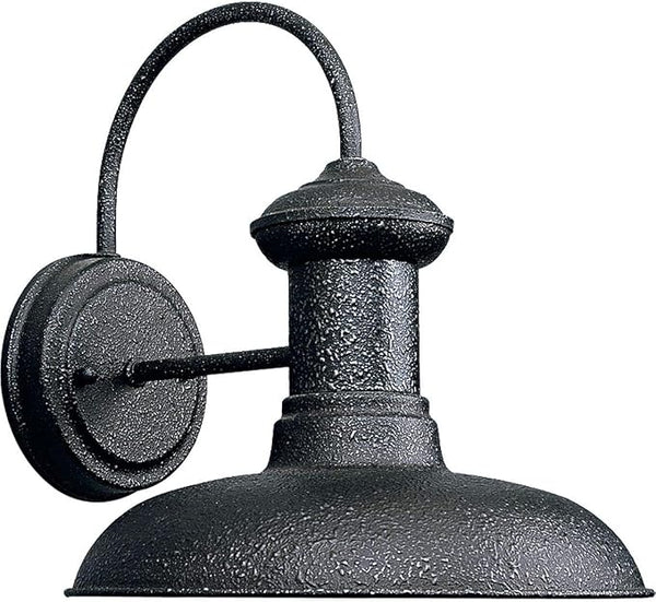 Progress Lighting P5722-71 Brookside Outdoor, 10-Inch Width x 10-3/4-Inch Height, Black | Lumora