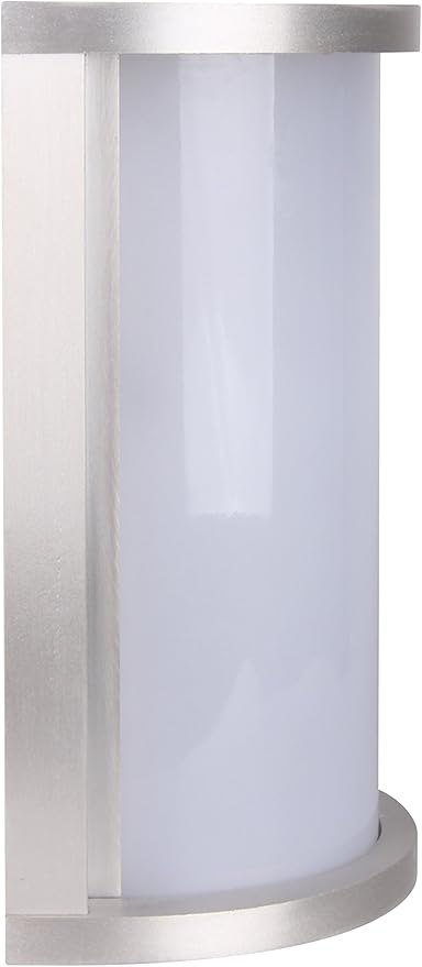 LIT-PaTH LED Bulkhead Light, Exterior Wall Light Fixture, 12.5W, 950 Lumen, 3000K Warm White, Aluminum, Outside | Lumora