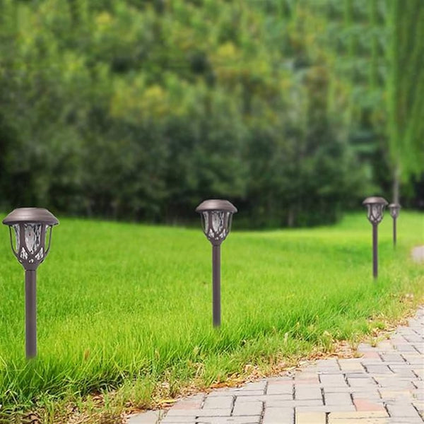 Outdoor 6 Packs Solar Pathway Light Landscape Lighting, Waterproof Solar Powered Garden Yard Lights for Walkway | Lumora