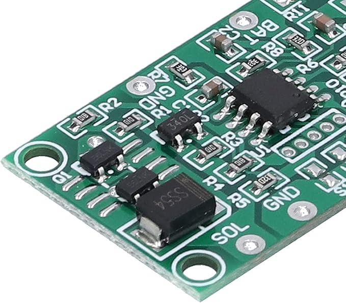Solar Lamp Controller, Multi‑Function 3.2V Solar Circuit Board Control Board for Landscape Lights for Solar Lawn Lights for Garden Lights for Corridor Lights