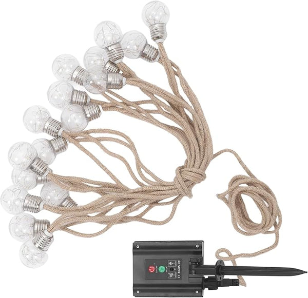 jojofuny Solar Led String Lights Outdoor Garden Decor Party Lights for Christmas Wedding Home Patio String Decor | Lumora