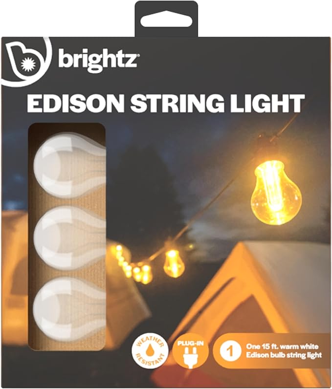 Brightz LED Camping Lights, Edison Bulb